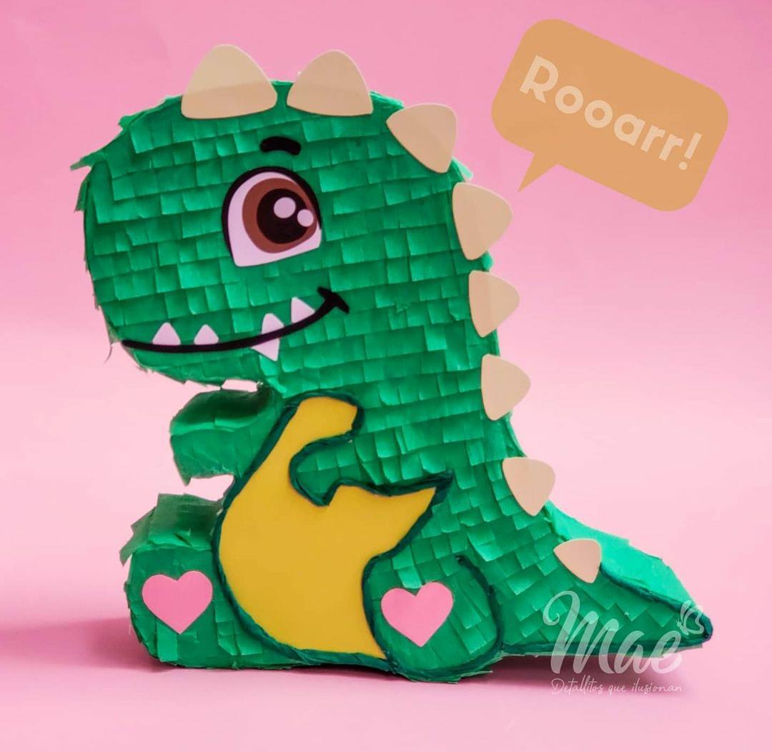 piñata dinosaurio