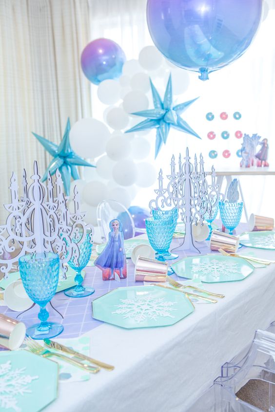 Un cumpleaños mágico inspirado en Frozen: ideas y decoración