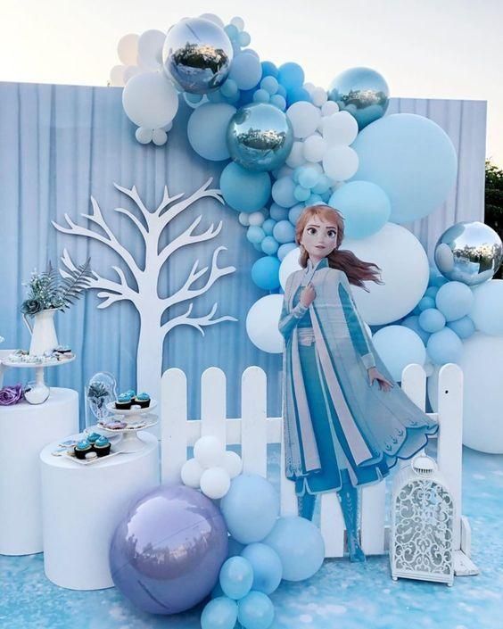 Un cumpleaños mágico inspirado en Frozen: ideas y decoración