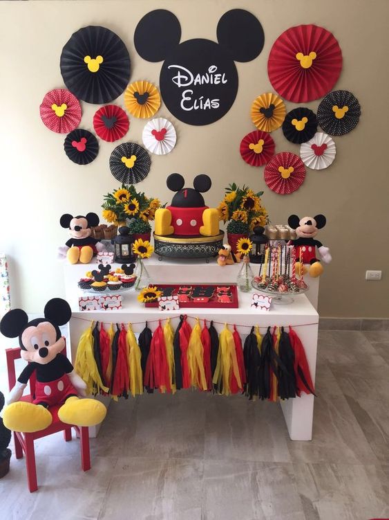 cumpleaños mickey mouse